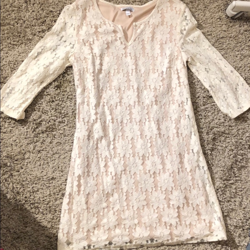 Floral lace dress